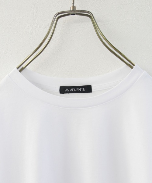 Avvenente（アベネンテ）の「【Avvenente】ニュアンス転写プリントTシャツ（Tシャツ/カットソー・レディース・ブラック/オフホワイト・M）」の13枚目の写真