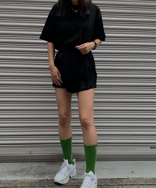 Avvenente（アベネンテ）の「【Avvenente】ニュアンス転写プリントTシャツ（Tシャツ/カットソー・レディース・ブラック/オフホワイト・M）」の20枚目の写真