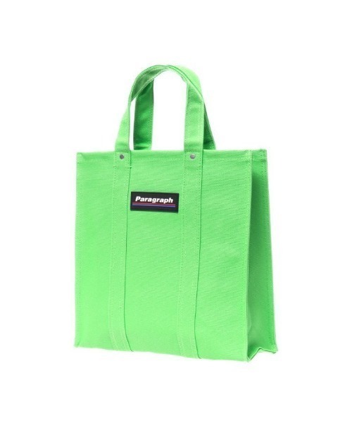 Paragraph（パラグラフ）の「『paragraph/パラグラフ』PARAGRAPH CANVAS TOTEBAG/キャンバストートバッグ（トートバッグ・メンズ・ホワイト/ブラック/オレンジ/ブルー/グリーン・FREE）」の4枚目の写真
