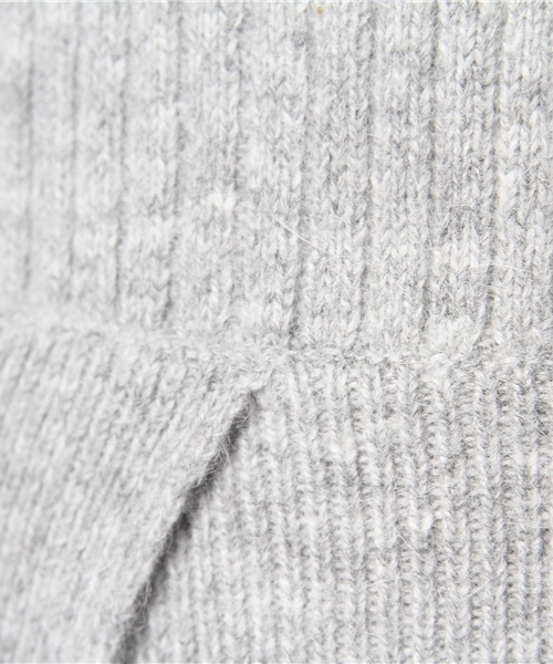 B:MING by BEAMS（ビーミングバイビームス）の「□ビーミング by ビームス / リブオフタートルプルオーバー（ニット/セーター・レディース・ライトグレー/カーキ/オフホワイト・ONE SIZE）」の12枚目の写真