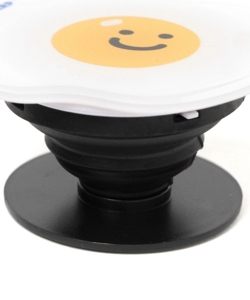 EARPEARP（アプアプ）の「earpearp／Fried eggs Tok スマホグリップ 2946630（スマホグッズ・レディース・ホワイト・0）」の2枚目の写真