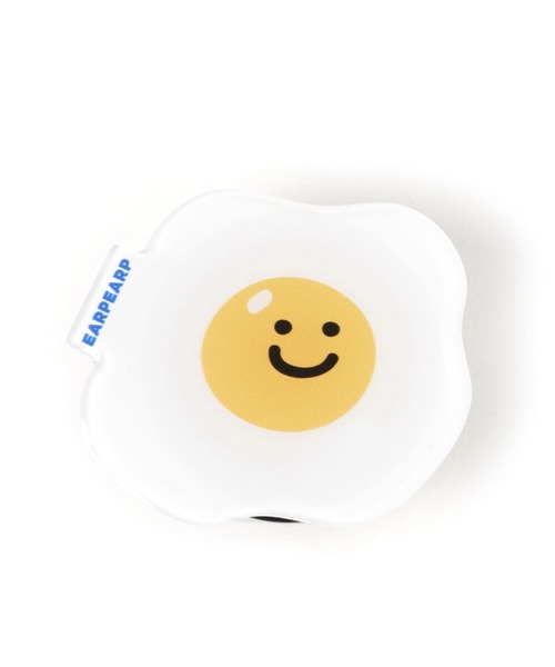EARPEARP（アプアプ）の「earpearp／Fried eggs Tok スマホグリップ 2946630（スマホグッズ・レディース・ホワイト・0）」の3枚目の写真