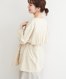 natural couture（ナチュラルクチュール）の「バックフリルミリタリーブルゾン（ブルゾン・レディース）」