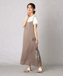 Comme　Ca　Mature | Tシャツ＋キャミワンピース(ワンピース)