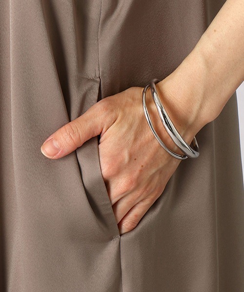 Comme　Ca　Mature（コムサマチュア）の「Tシャツ＋キャミワンピース（ワンピース・レディース・ブラック/ベージュ/ネイビー・MEDIUM/LARGE）」の6枚目の写真