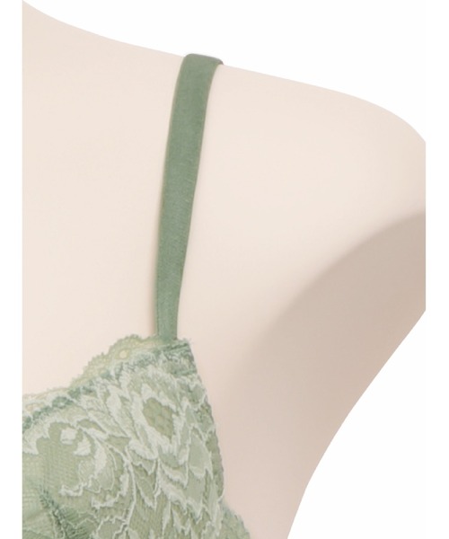 ravime（ラヴィミー）の「シンシア デュベタッチ ブラ(B～Ｃカップ)（ブラジャー・レディース・ピンク/グリーン/テラコッタ・B65/C65/C70/B70/C75/B75）」の8枚目の写真