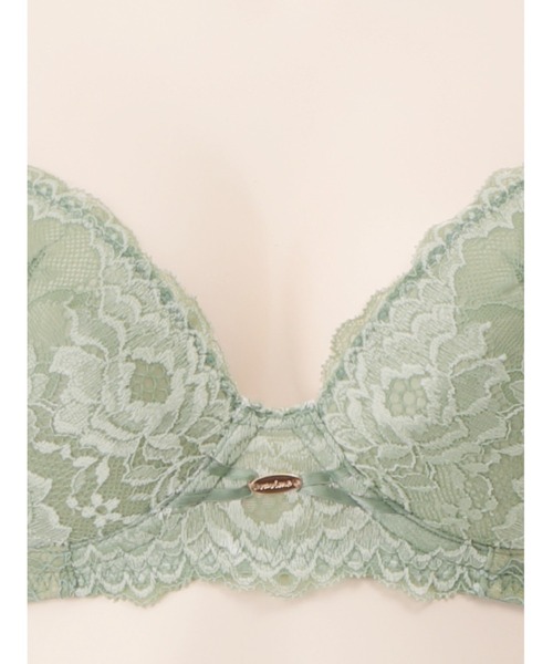 ravime（ラヴィミー）の「シンシア デュベタッチ ブラ(B～Ｃカップ)（ブラジャー・レディース・ピンク/グリーン/テラコッタ・B65/C65/C70/B70/C75/B75）」の9枚目の写真