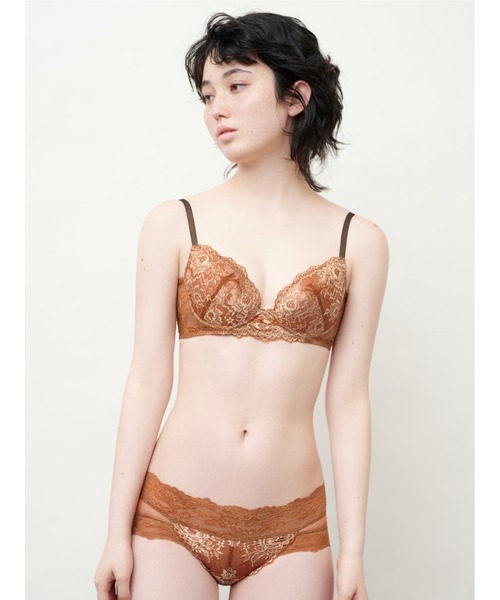 ravime（ラヴィミー）の「シンシア デュベタッチ ブラ(B～Ｃカップ)（ブラジャー・レディース・ピンク/グリーン/テラコッタ・B65/C65/C70/B70/C75/B75）」の15枚目の写真