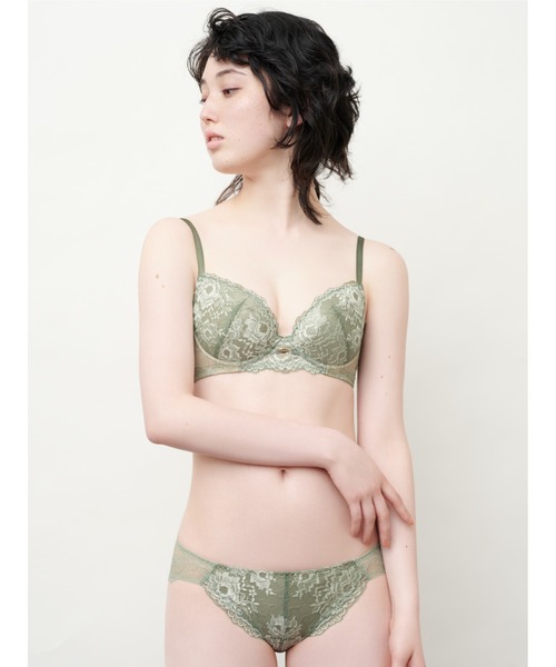 ravime（ラヴィミー）の「シンシア デュベタッチ ブラ(B～Ｃカップ)（ブラジャー・レディース・ピンク/グリーン/テラコッタ・B65/C65/C70/B70/C75/B75）」の19枚目の写真