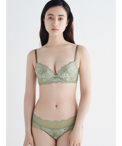 ravime（ラヴィミー）の「シンシア デュベタッチ ブラ(B～Ｃカップ)（ブラジャー・レディース・ピンク/グリーン/テラコッタ・B65/C65/C70/B70/C75/B75）」の22枚目の写真