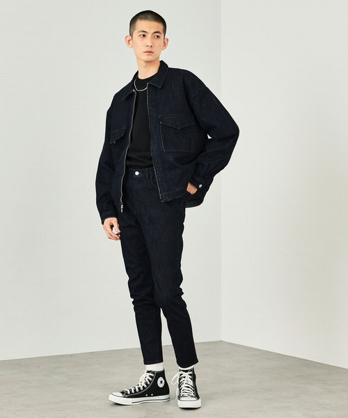 EDWIN（エドウィン）の「EDWIN エドウィン 【ZOZO限定商品】 スキニーデニムパンツ　(セットアップ対応）（デニムパンツ・メンズ・インディゴブルー/ブラック・MEDIUM/LARGE/SMALL）」の20枚目の写真