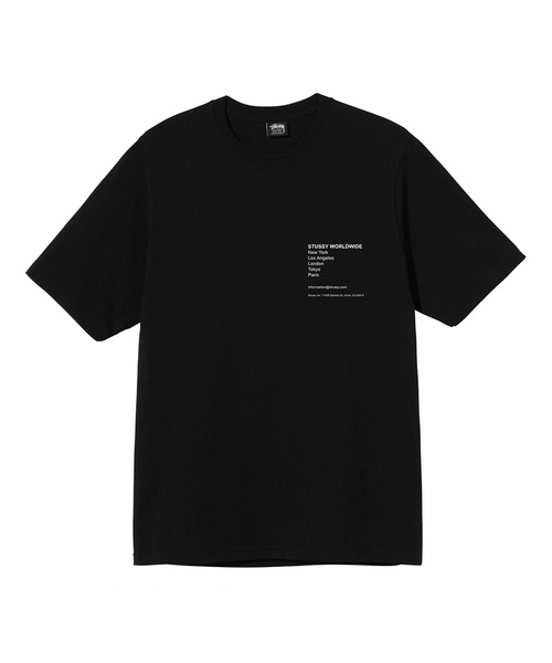 Tシャツ・カットソー Stussy Modern Leaders T-Shirt Black STUSSY（ステューシー）の「Modern Leaders Tee（Tシャツ
