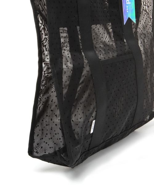 niko and...（ニコアンド）の「オリジナルメッシュトートバッグL（トートバッグ・レディース・ベージュ/ブラック/ピンク・0）」の10枚目の写真