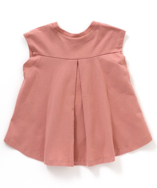 apres les cours（アプレレクール）の「/バックシャンノースリーブロゴトップス（Tシャツ/カットソー・キッズ・イエロー/アイボリー/ピンク・130/140/80/100/110/90/120）」の5枚目の写真