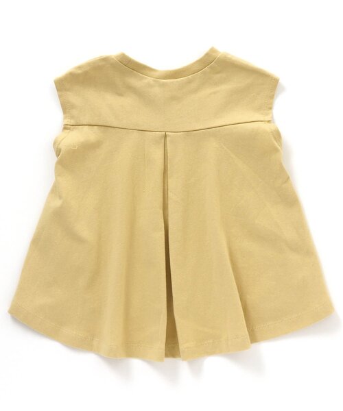 apres les cours（アプレレクール）の「/バックシャンノースリーブロゴトップス（Tシャツ/カットソー・キッズ・イエロー/アイボリー/ピンク・130/140/80/100/110/90/120）」の6枚目の写真