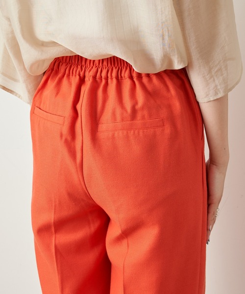 CIAOPANIC TYPY(チャオパニックティピー)の「しわ防止テックリネンパンツ(その他パンツ・レディース・アイボリー/レッド/パープル/グリーン・MEDIUM/SMALL/LARGE)」の21枚目の写真