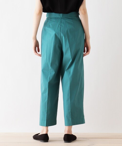 DRESKIP（ドレスキップ）の「◆裏ひんやりワイドパンツ（その他パンツ・レディース・ナチュラル/カーキ/グリーン/ネイビー・03/02/04）」の8枚目の写真