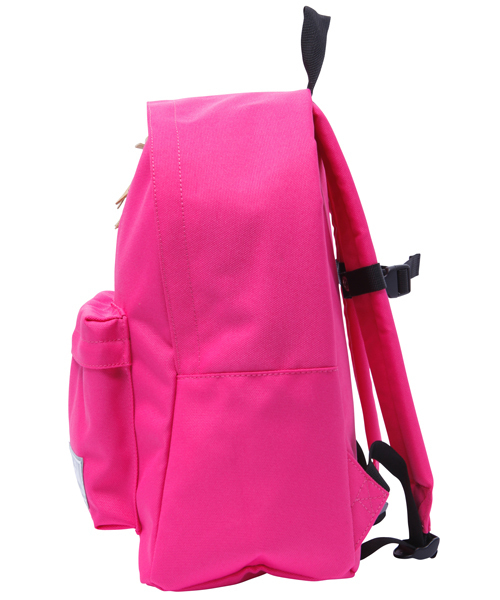 X-girl Stages（エックスガールステージス）の「【VERY(ベリー)5月号掲載商品】BASIC BACK PACK（バックパック/リュック・キッズ・ブラック/ピンク/グリーン・MEDIUM）」の7枚目の写真