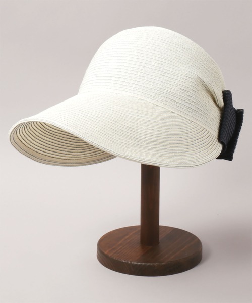 CA4LA（カシラ）の「SUNSHINE（キャスケット・レディース・ベージュ/ホワイト・ONESIZE）」の2枚目の写真