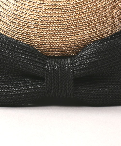 CA4LA（カシラ）の「SUNSHINE（キャスケット・レディース・ベージュ/ホワイト・ONESIZE）」の4枚目の写真