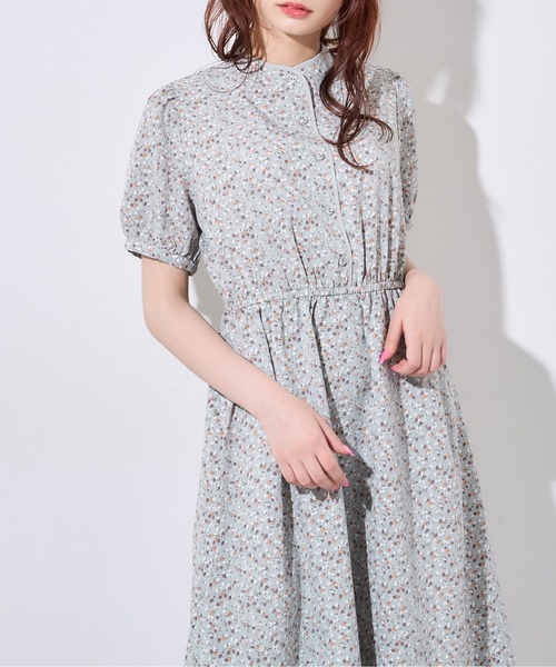 セール 配色パイピングスタンドワンピース ワンピース Olive Des Olive オリーブデオリーブ のファッション通販 Zozotown