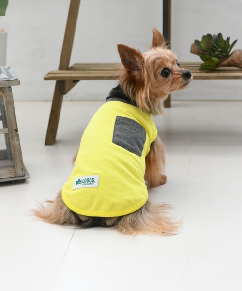 LOGOS（ロゴス）の「LOGOS/ロゴス/ドッグシャツ(ドッグウェア)（ペットウェア・メンズ・ネイビー/ブルー/イエロー/レッド/グレー/ピンク・2L/L/M/S/XS/3L）」の5枚目の写真