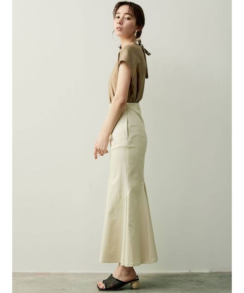 LAGUNAMOON(ラグナムーン)の「サスペンダーマーメイドスカート(スカート・レディース・ブラック/アイボリー/ピンク・SMALL/MEDIUM)」の14枚目の写真