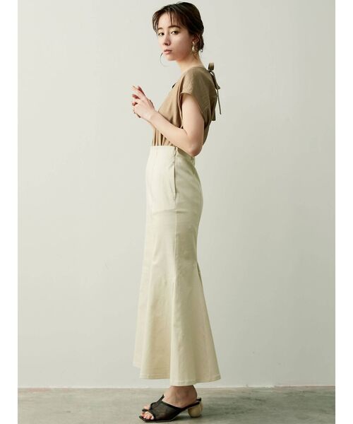 LAGUNAMOON(ラグナムーン)の「サスペンダーマーメイドスカート(スカート・レディース・ブラック/アイボリー/ピンク・SMALL/MEDIUM)」の17枚目の写真