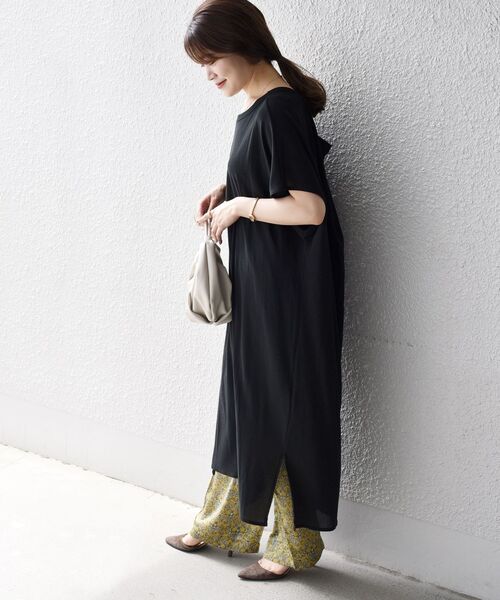 SHIPS（シップス）の「コットンラッセルワンピース◆（ワンピース・レディース・ブラック/カーキ/グリーン・ONE SIZE）」の17枚目の写真