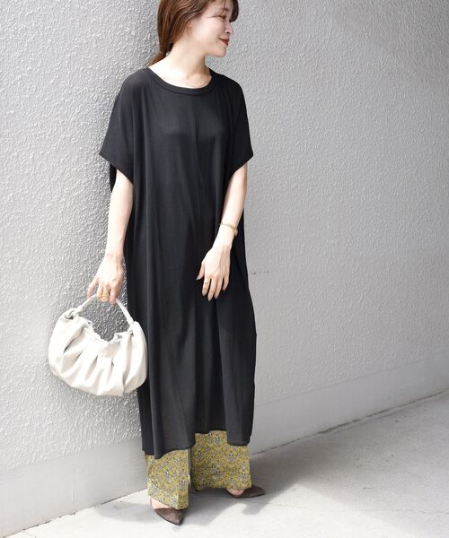 SHIPS（シップス）の「コットンラッセルワンピース◆（ワンピース・レディース・ブラック/カーキ/グリーン・ONE SIZE）」の18枚目の写真