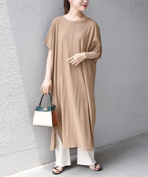 SHIPS（シップス）の「コットンラッセルワンピース◆（ワンピース・レディース・ブラック/カーキ/グリーン・ONE SIZE）」の19枚目の写真