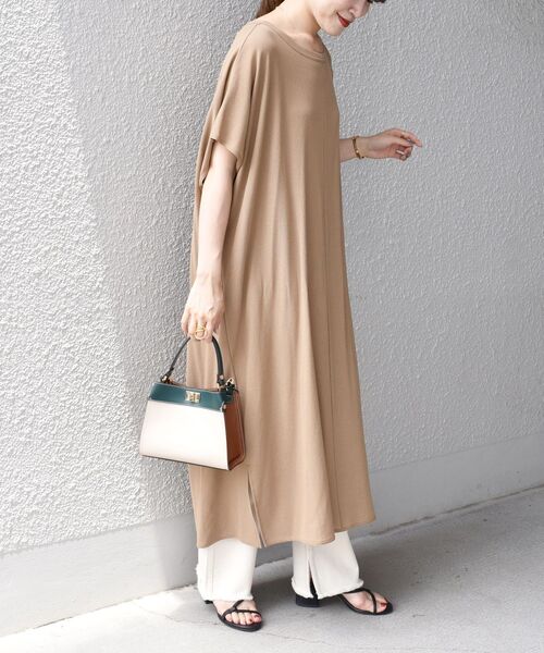 SHIPS（シップス）の「コットンラッセルワンピース◆（ワンピース・レディース・ブラック/カーキ/グリーン・ONE SIZE）」の20枚目の写真