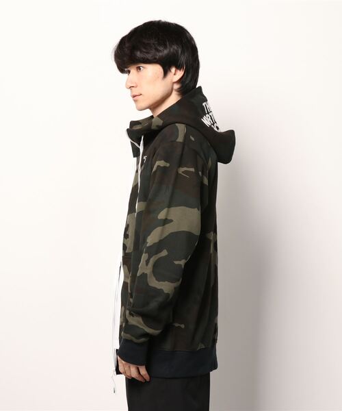 THE NORTH FACE(ザノースフェイス)の「THE NORTH FACE NOVELTY REVIEW F/Z HOODIE / ザ・ノース・フェイス ノベルティリアヴューフルジップフーディー(パーカー・メンズ・グリーン・M/L/XL/XS/S)」の2枚目の写真