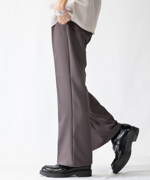 JOHN'S CLOSET（ジョンズクローゼット）の「【13】ストレッチカラーフレアーパンツ（その他パンツ・メンズ・ブラック/キナリ/ブルー系その他/ブラウン系その他/グリーン・MEDIUM/LARGE）」の4枚目の写真