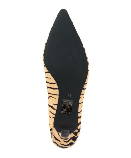 MADEMOISELLE ROPE'（マドモアゼル ロペ）の「【SENSO】アニマルポインテッドパンプス（パンプス・レディース・ゴールド・36/37/38）」の6枚目の写真