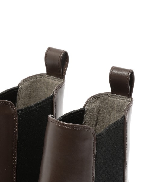 LOWRYS FARM(ローリーズファーム)の「厚底サイドゴアブーツ 215756(ブーツ・レディース・ブラック/ダークブラウン・MEDIUM/LARGE)」の8枚目の写真