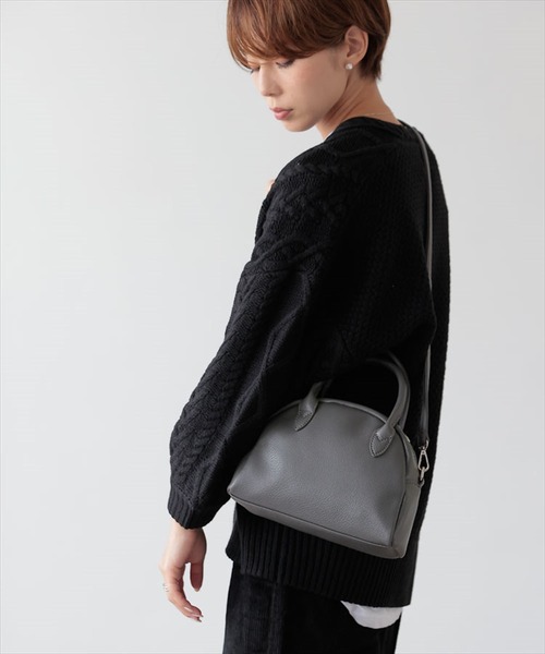 DONOBAN(ドノバン)の「2wayミニボストンBAG(ボストンバッグ・レディース・グレー/ブラック/キャメル/モカ・F)」の11枚目の写真