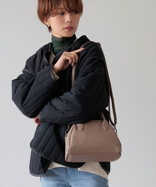 DONOBAN(ドノバン)の「2wayミニボストンBAG(ボストンバッグ・レディース・グレー/ブラック/キャメル/モカ・F)」の16枚目の写真