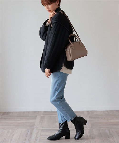 DONOBAN(ドノバン)の「2wayミニボストンBAG(ボストンバッグ・レディース・グレー/ブラック/キャメル/モカ・F)」の17枚目の写真