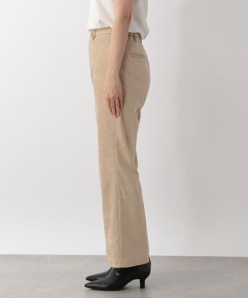 LOWRYS FARM（ローリーズファーム）の「スエードストレッチフレアパンツ　218793（その他パンツ・レディース・アイボリー/ブラウン/グリーン・MEDIUM/LARGE）」の11枚目の写真