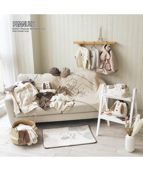 PEANUTS（ピーナッツ）の「PEANUTS 3柄トレーナー（スウェット・キッズ・ライトグレー/ブラウン/ベージュ・100/110/120/80/90/130）」の11枚目の写真