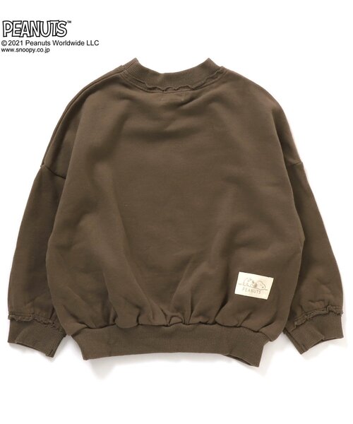 PEANUTS（ピーナッツ）の「PEANUTS 3柄トレーナー（スウェット・キッズ・ライトグレー/ブラウン/ベージュ・100/110/120/80/90/130）」の18枚目の写真