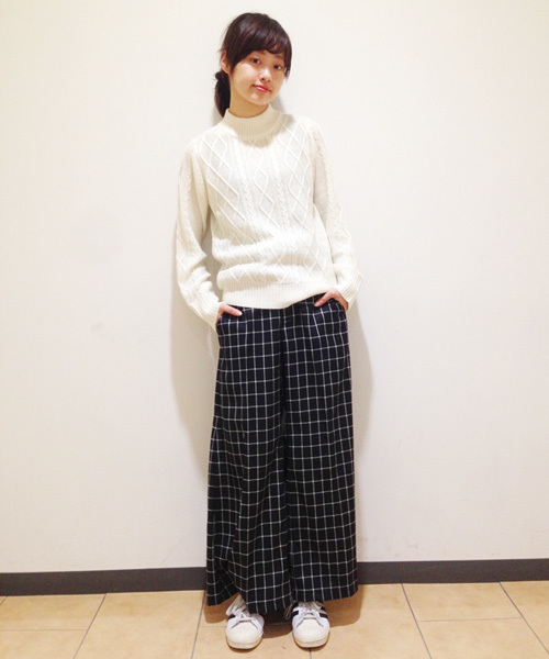 Kastane（カスタネ）の「【Kastane】バギーパンツ（その他パンツ・レディース・ネイビー/ブラック・FREE）」の14枚目の写真