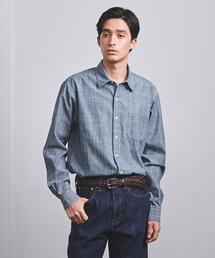 District | ＜District (ディストリクト) ＞ リラックス シャンブレー レギュラーカラー(シャツ/ブラウス)