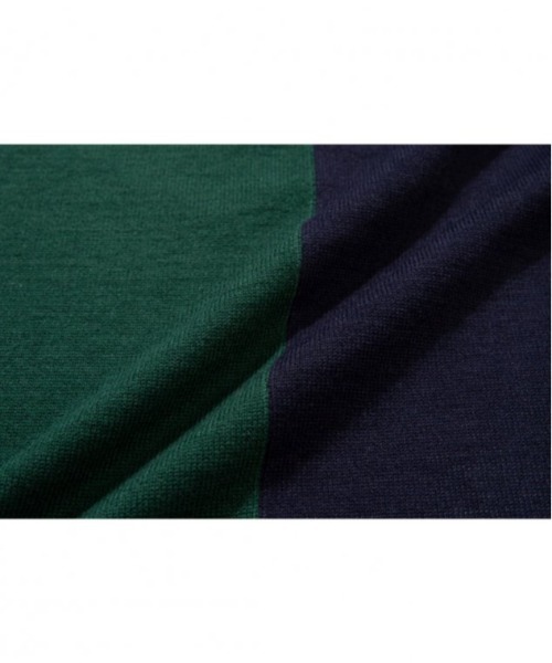 【ROMANTIC CROWN】CONTRAST KNIT POLO