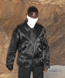 Lui's | 【SILLIS / シリス】ダブルフェイスサテンレイヤードタンカースジャケット(ミリタリージャケット)