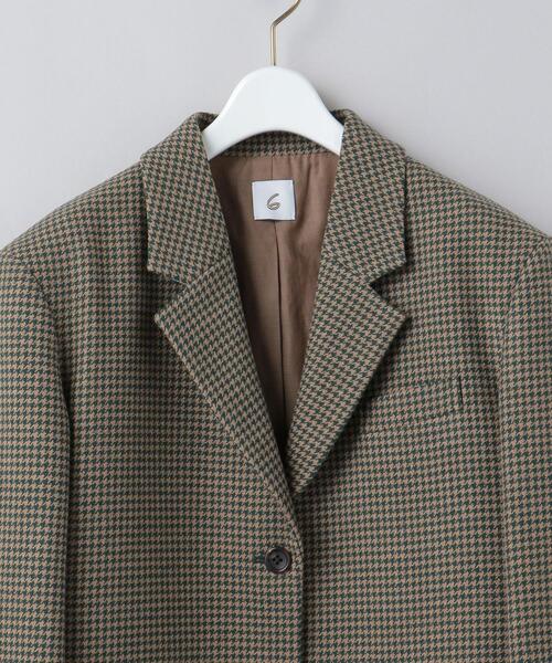 6（ロク）の「＜6(ROKU)＞HOUND TOOTH JACKET/ジャケット