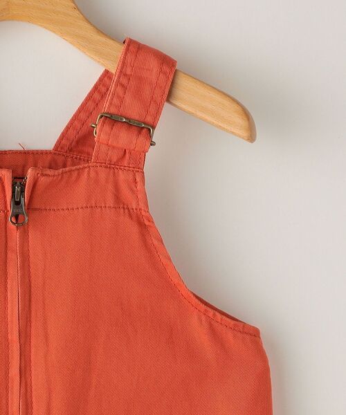 Lee（リー）の「Lee:ミリタリー サロペット スカート(100～140cm)（スカート・キッズ・オレンジ/オリーブ・130/110/100/140）」の8枚目の写真