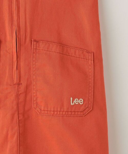 Lee（リー）の「Lee:ミリタリー サロペット スカート(100～140cm)（スカート・キッズ・オレンジ/オリーブ・130/110/100/140）」の6枚目の写真
