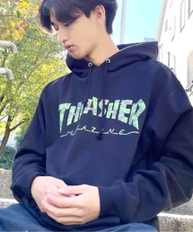 THRASHER/スラッシャー splash HOODIE パーカー